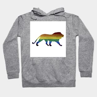 Gay Pride Lion Hoodie